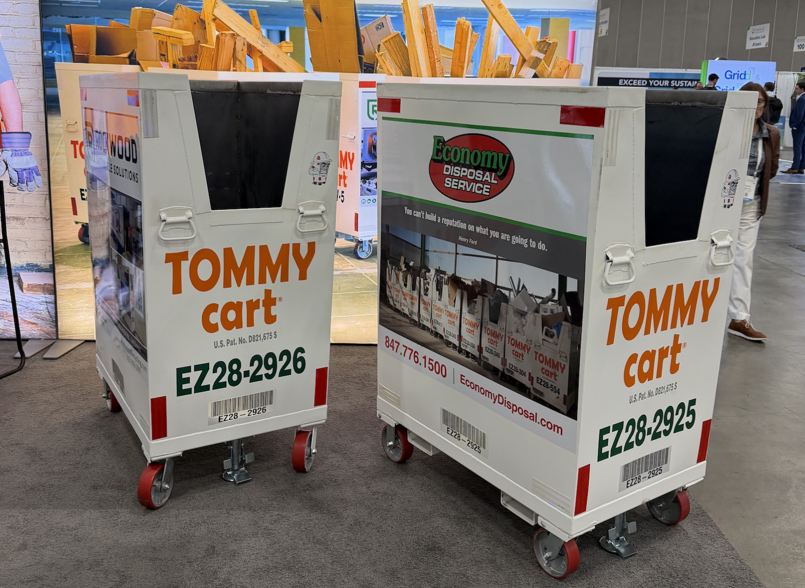 Sustainable Deconstruction and Demolition Carts